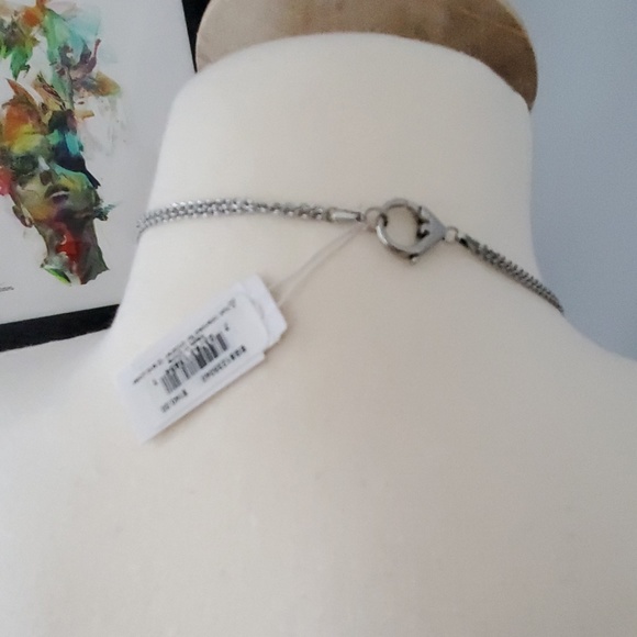 Emporio Armani Long Silver tone St steel necklace - Picture 3 of 4